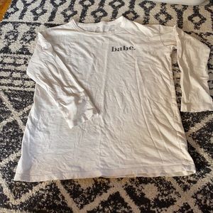 Aerie Graphic long sleeve t